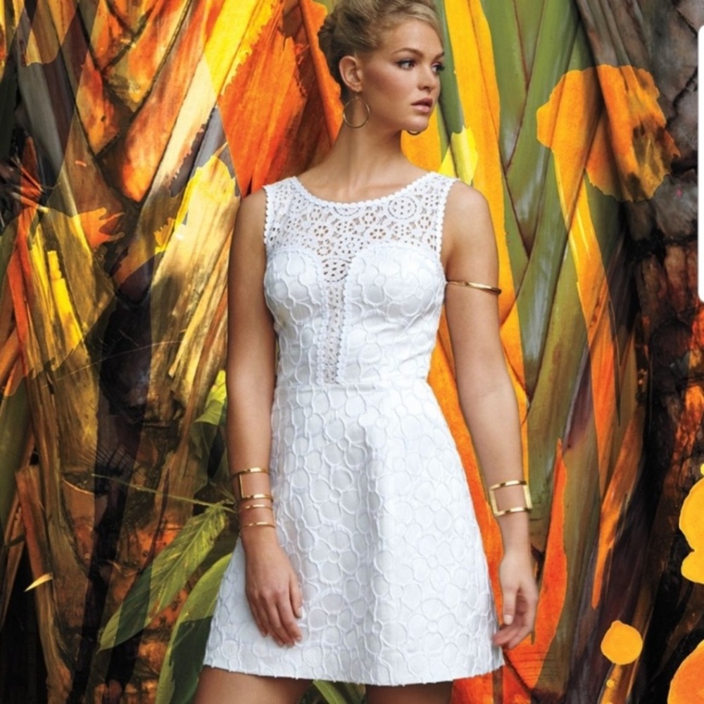 Lilly Pulitzer Raegan Fit and flare lace dress